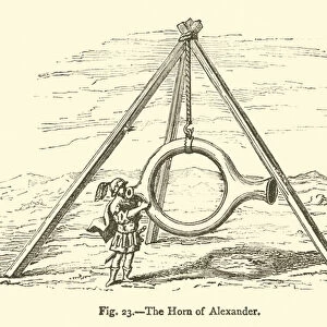 The Horn of Alexander (engraving)