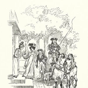 Illustration for Persuasion by Jane Austen (litho)
