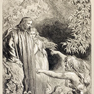 Illustration for The Tempest, from The Illustrated Library Shakespeare