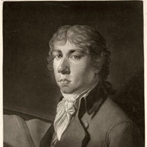 Johann Nepomuk Hummel (1778-1837) engraved by Wrenck (engraving)