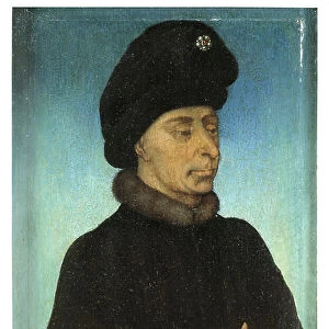 John The Fearless, Duke of Burgundy (oil on panel)