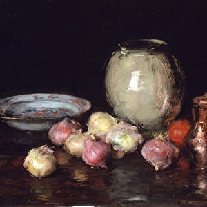 Just Onions, 1912 (oil on wood panel)