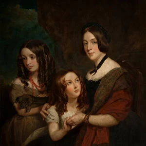Lady Caroline Towneley with Two of Her Daughters, Caroline and Emily