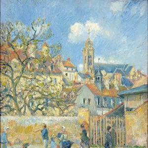 Le Parc aux Charrettes, Pontoise, 1878 (oil on canvas)