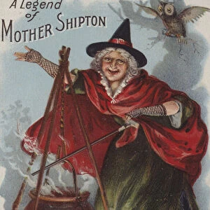A Legend of Mother Shipton (colour litho)