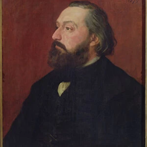 Leon Gambetta (1838-82) 1875 (oil on canvas)