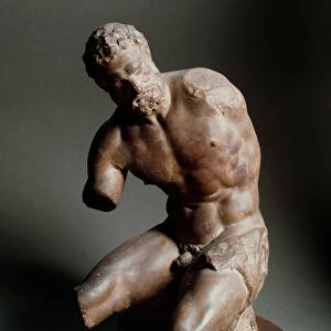 Male torso. Sculpture, 16th century