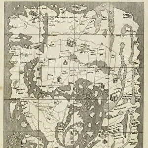 Map Of The World (engraving)