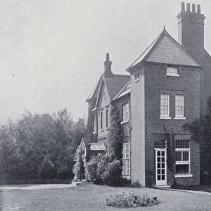 Max Gate, Thomas Hardys Home, at Dorchester (b / w photo)