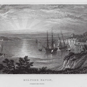 Milford Haven, Pembrokeshire (engraving)