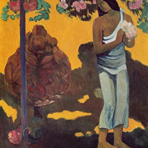 Month of Mary (Te Avae No Maria), 1899 (oil on canvas)