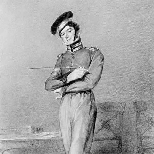 Mr Power as Corporal O Connor in the opera Broken Promises, 1826 (lithograph)