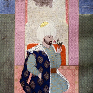Ottoman Empire: "Portrait of Ottoman Sultan Mehmet (or Mehmed or Mohammed