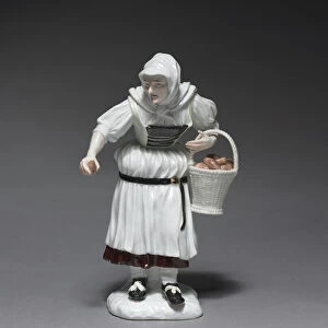 Peasant Woman, manufacturer Meissen Porcelain Factory, Germany
