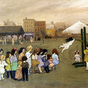 Playground, c. 1907 (oil on canvas)
