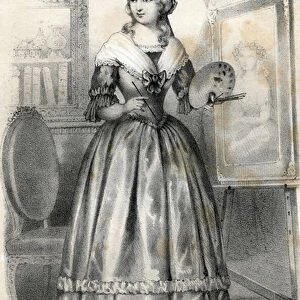 Portrait of Angelica (Angelika) Kauffman (1741-1807) Painter