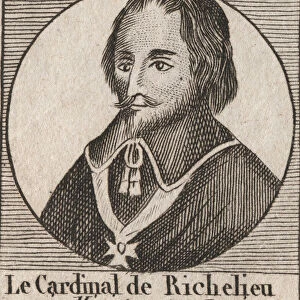 Portrait of Armand Jean du Plessis de Richelieu (1585-1642), Cardinal Duke of Richelieu