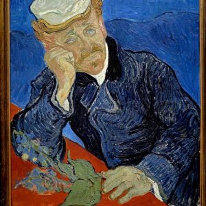 Portrait of Doctor Paul Gachet (1828-1909) Painting by Vincent van Gogh (1853-1890