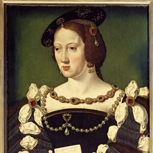 Portrait of Eleonore of Habsburg, Archduchess of Austria (1498-1558) Queen of France