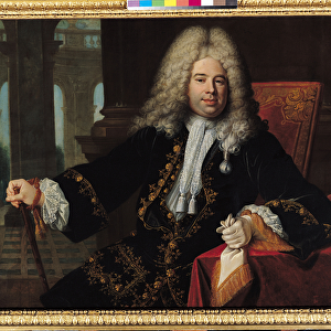 Portrait of a Gentleman, c. 1715-25 (oil on canvas)