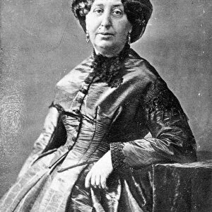 Portrait of George Sand (Aurore Dupin, Baronne Dudevant) (1804-1876), French writer