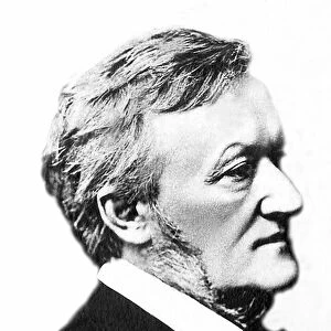 Portrait of Richard Wagner (1813-1883), German composer