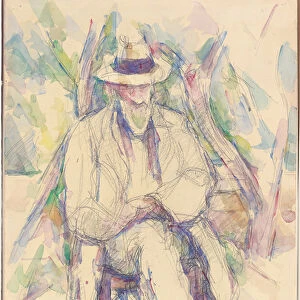 Portrait de Vallier, 1904-06 (w / c over pencil on paper)