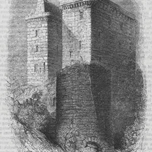 Present Remains of Borthwick Castle (engraving)