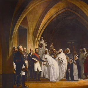 The president of republican-prince Louis Napoleon (1808-1873) frees Abd el Kader