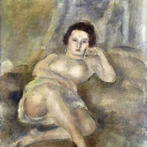 Reclining Girl, 1925 (oil on canvas)