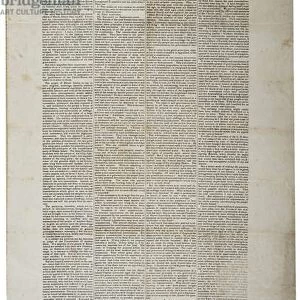 Republican Herald- Extra, 27 August 1842 (litho)