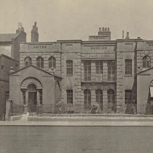 The Royal United Service Institute (b / w photo)