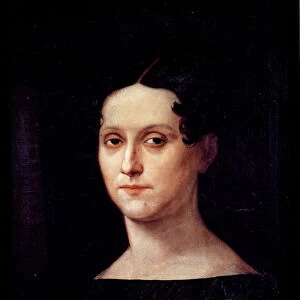 Self Portrait Painting by Rosa Bacigalupo Carrera (19th century) 19th century Genes
