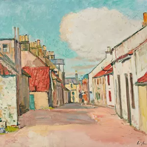 Street Scene, Largo (oil on canvas)