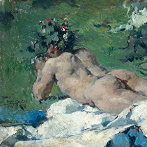 Study of a Nude, 1888 (oil on canvas)