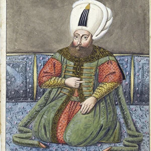 The Sultan Osman I par Anonymous, Early 19th century