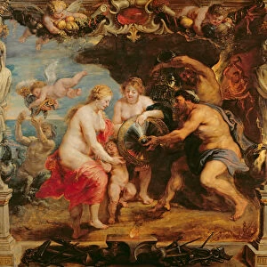 Thetis receiving Achilles armour from Vulcan