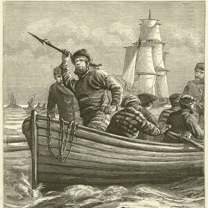 Throwing the Harpoon (engraving)