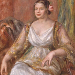 Tilla Durieux, 1914 (oil on canvas)