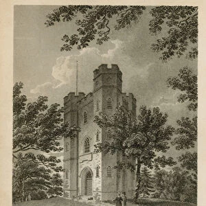 The Triangular Tower on Shooters Hill (engraving)