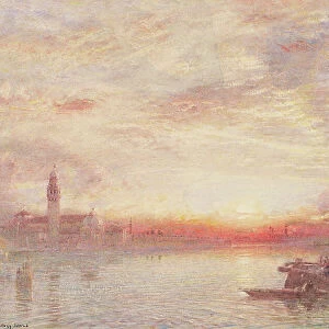 Venice, Cemetery Island (San Michele), 1903 (w/c on paper)