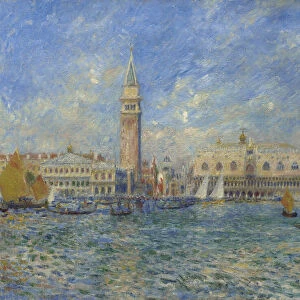 Venice, the Doges Palace, 1881 (oil on canvas)