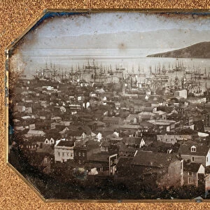 View of San Francisco Harbor, 1851 (daguerreotype)