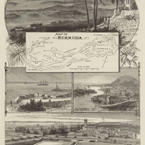 Views in Bermuda, where the 2nd Battalion Grenadier Guards are now stationed (engraving)