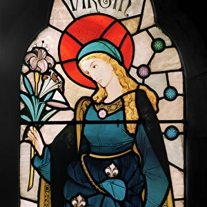The Virgin Mary, 1864 (stained glass)