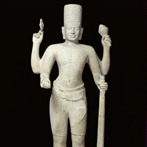 Vishnu, 1st - 9th century (sandstone)