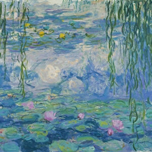 Waterlilies, 1916-19 (oil on canvas) (see also detail 382331)