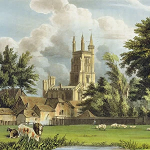 Winchester College from the Meadow, from History of Winchester College