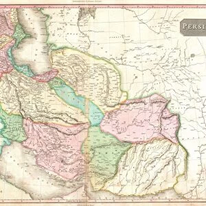 1818, Pinkerton Map of Persia, Iran, Afghanistan, John Pinkerton, 1758 - 1826, Scottish
