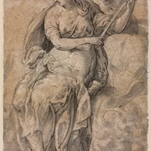 Allegorical Figure 16th century Niccolo dell Abbate